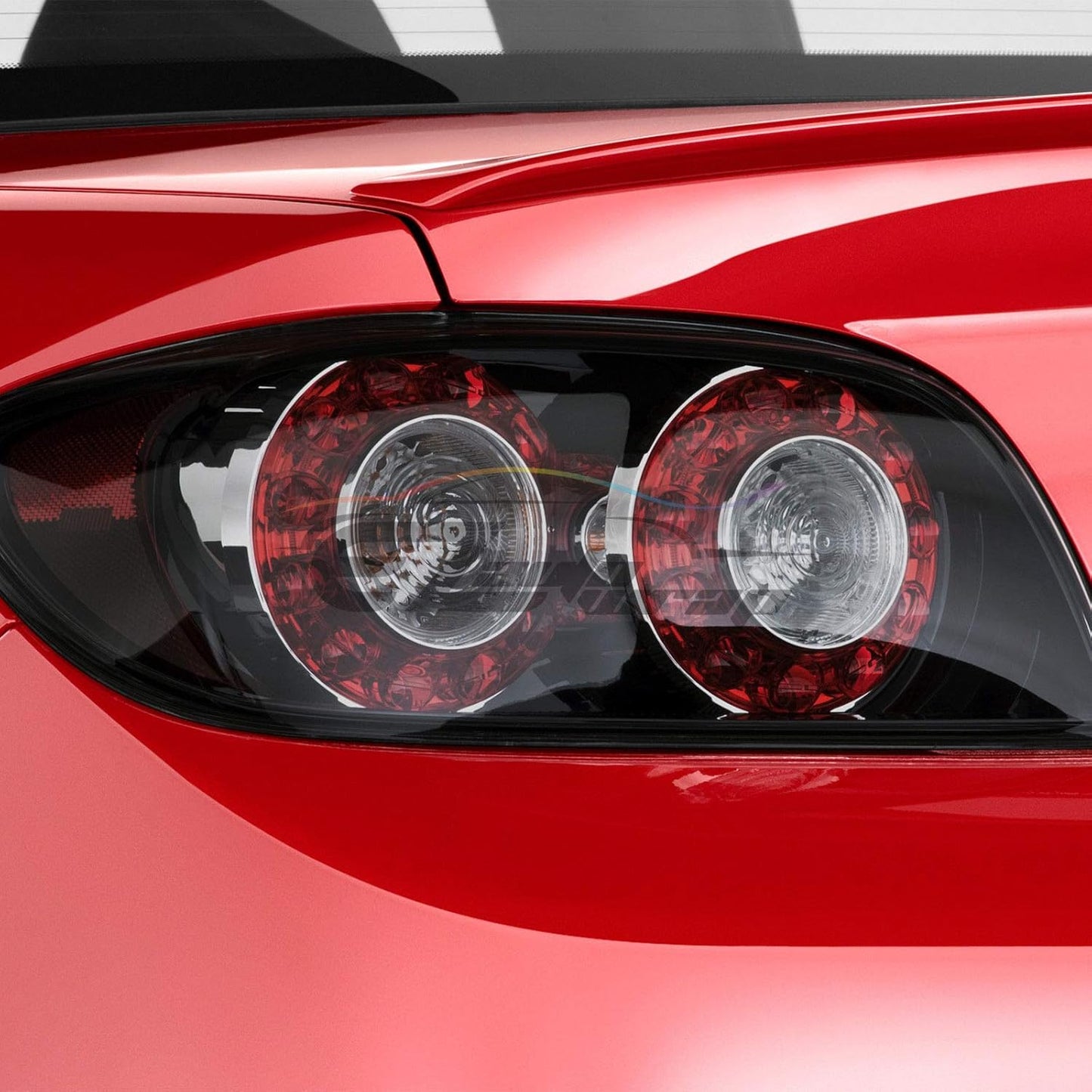 EZAUTO WRAP Free Tool Kit 12"x120" (1FT x 10FT) Glossy Light Black Smoke Headlight Taillight Fog Light Side Marker Vinyl Tint Film Self Adhesive