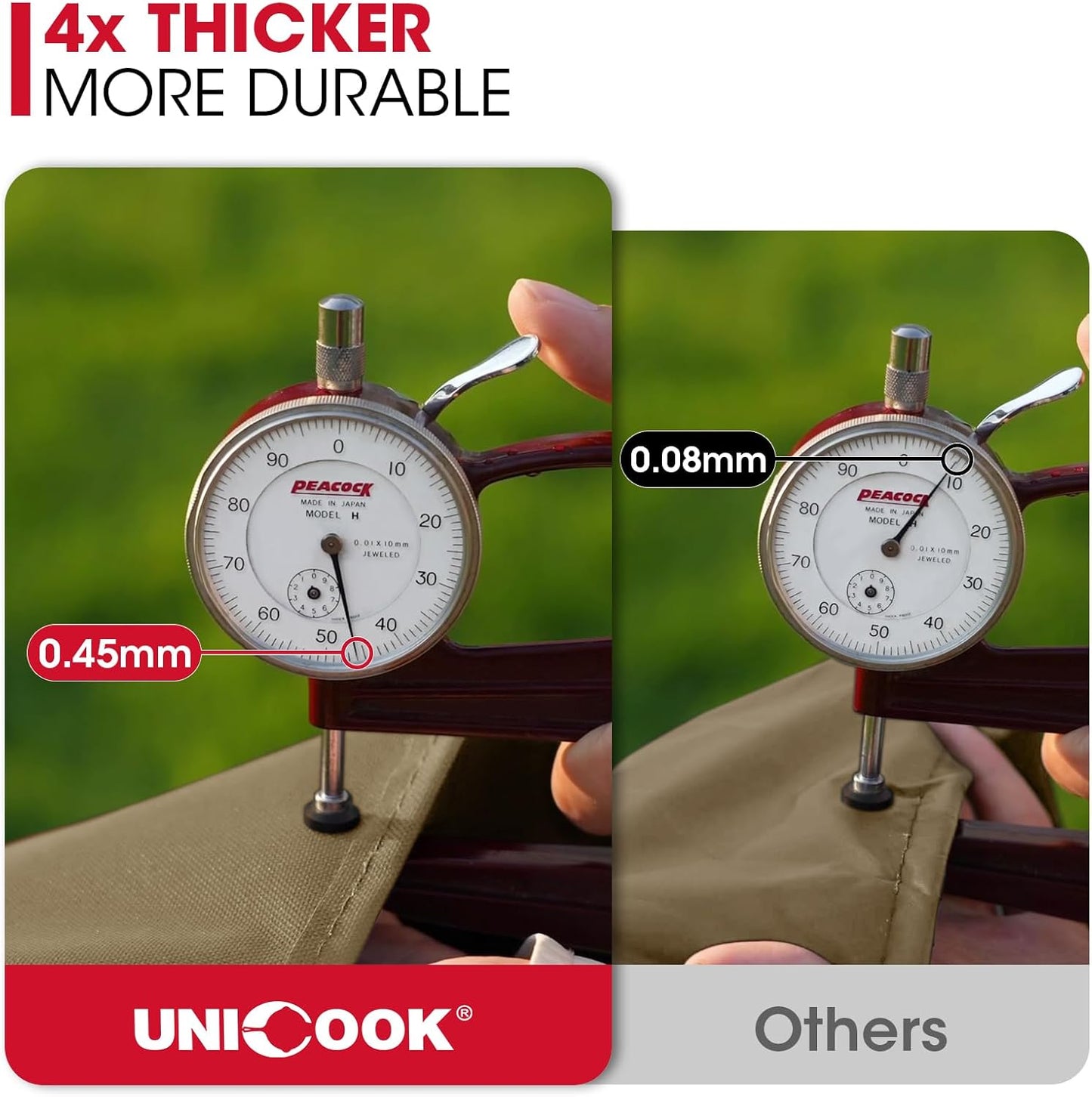 Unicook Grill Cover 60 Inch, Heavy Duty Waterproof Gas Grill Cover for Outside, Fade Resistant Barbecue Protector with Sealed Seam, Fits Weber Char-Broil Nexgrill BBQs up to 58" Wide，Neutral Taupe