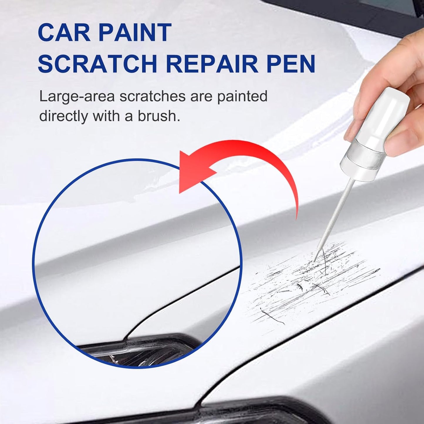 Velvet Red(PRV/NRV) Touch Up Paint for Dodge-Exact Match–Chips and Nicks Car Paint Scratch Repair Kit Automotive Paint Pen for Challenger/Durango/Grand Caravan/Charger/RAM