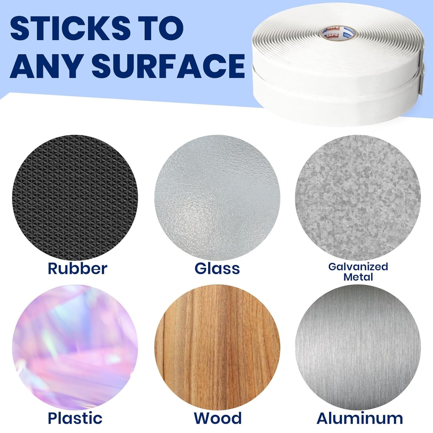 ADHES Premium Butyl Sealant Tape 3/4" x 30 'x 1/8" Gray Butyl Rubber Sealant Tape for RVs, Vehicles, Marine and Home Repair – Ideal for Headlights, Windows, Doors, and Windshields