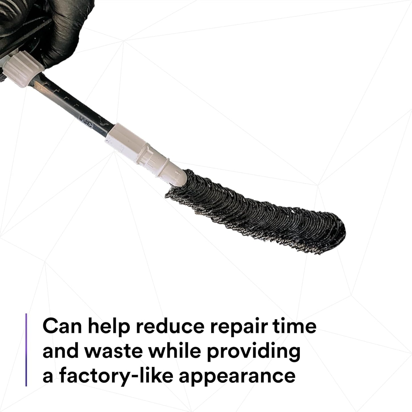 3M OEM Match Adjustable Ripple Tip, 33995, Single-Use, Pack of 10 Nozzles, OEM Style Bead, Adjustable Width, Heavy-Bodied Seam Sealer Look and Texture Replication for Collision Repair