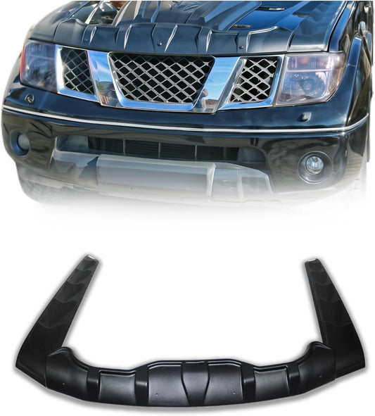 OMAC Front Bug Shield Hood Deflector Guard for Nissan Frontier 2005-2021 3 pcs