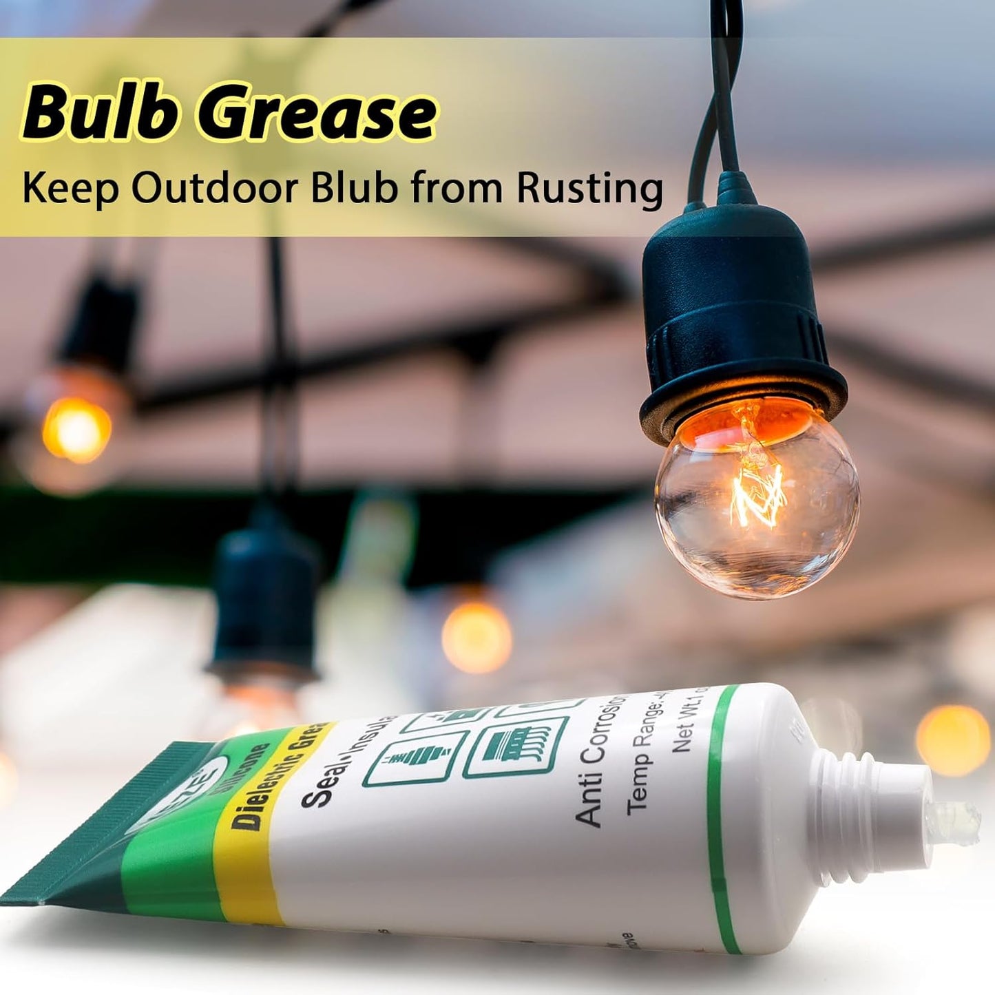 Keze Dielectric Grease for Electrical Connectors Automotive Marine Tune Up Dialectical Grease Spark Plug Boot Battery Terminal Electric Grasa Corrosion Salt Dirt Inhibitor, 1 Oz-1 Pack