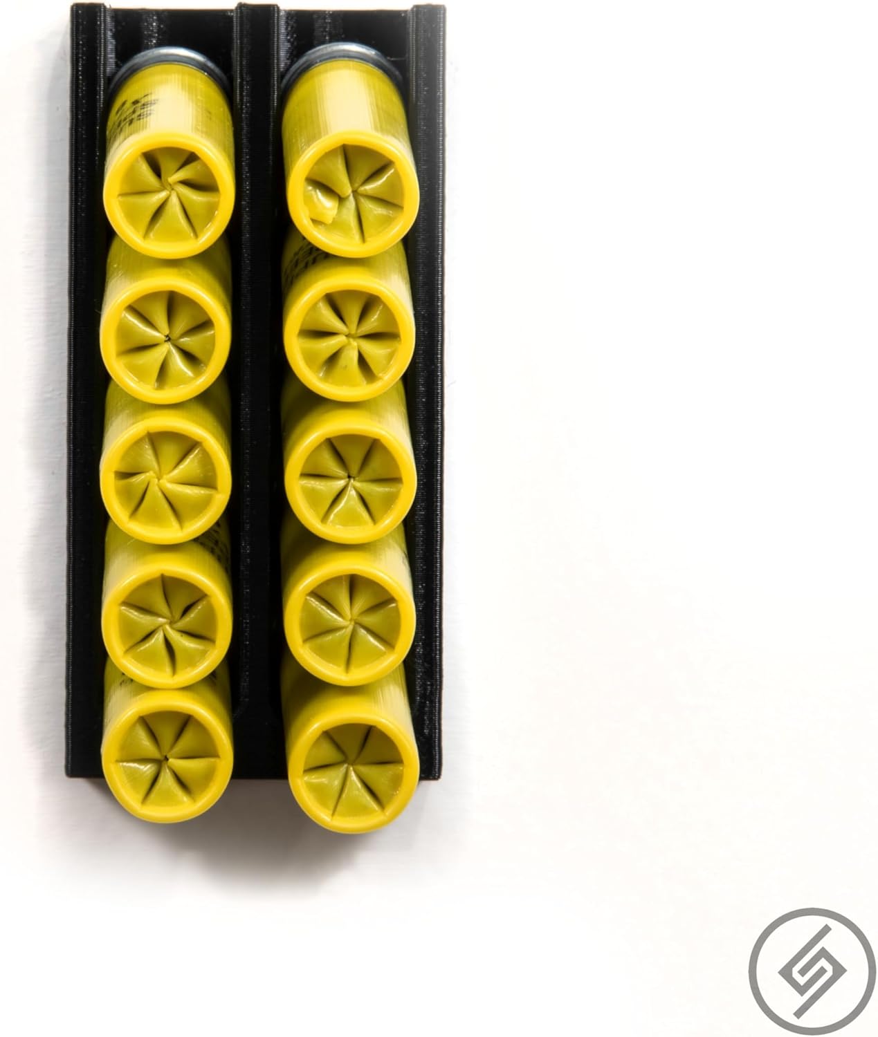 Spartan Mounts Shotgun Shell Storage Solution | Safe Gun Room Display Storage Organization Man Cave Husband Military Police Home Self Defense 12 20 410 Gauge