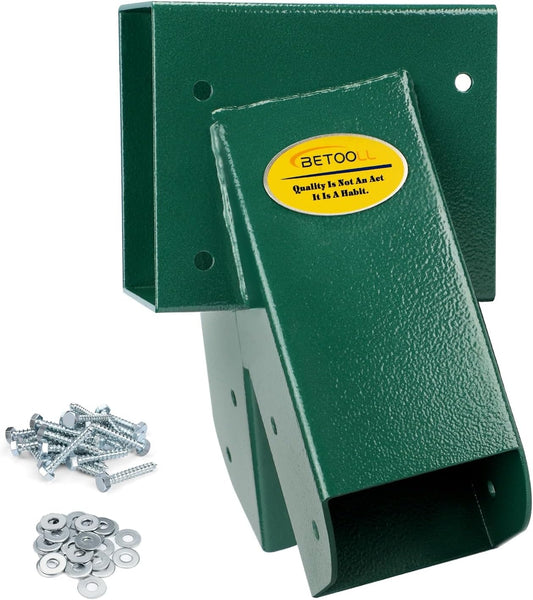 BETOOLL A-Frame 1pcs Brackets Swing Set Bracket for Heavy Duty Swing Set – Includes Mounting Hardware, Ideal for Indoor and Outdoor Playgrounds (1 Brackets-Green)