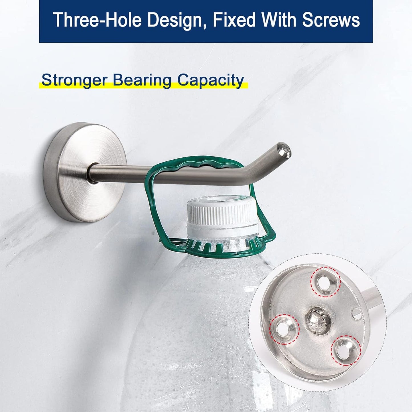 NearMoon Coat Hooks, Wall Hooks for Hanging Hat Hurse Robe, 304 Stainless Steel Heavy Duty Towel Hangers for Bathroom Livingroom Hotel Kitchen Garage, 6 Pack (4 Inch, Brushed Nickel)