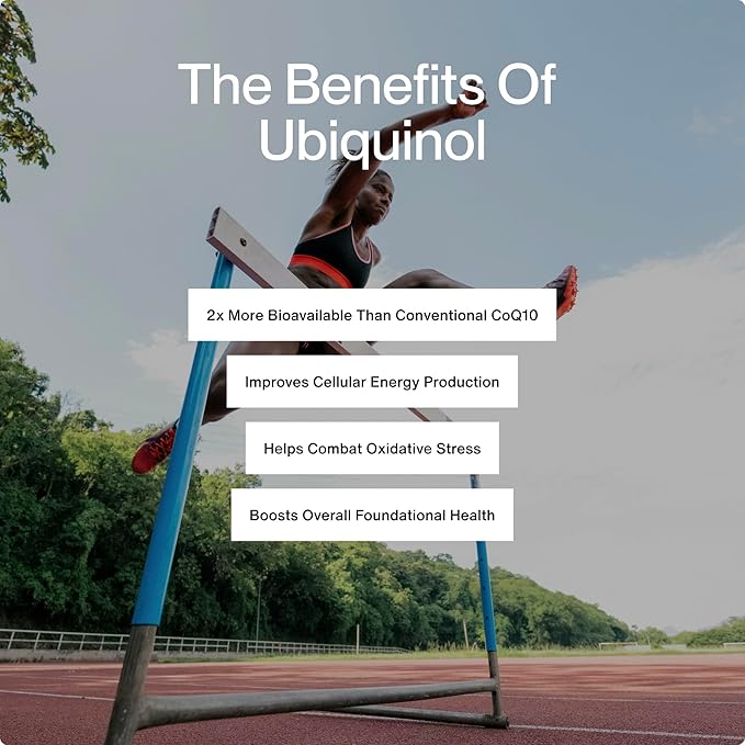 Momentous Ubiquinol - 42 g Plant-Based CoQ10 Softgel Supplement for Foundational Health Support - NSF Certified for Sport - GMO- & Gluten-Free - 30 Servings