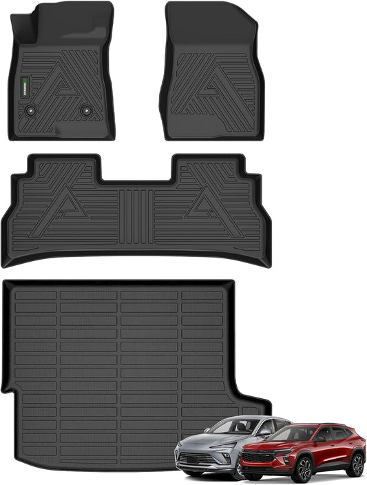 ANBINGO® Floor Mats & Cargo Liner Set for 2024 2025 2026 Chevy Trax LS | 1RS | LT | 2RS | ACTIV & 2024 2025 2026 Envista | Preferred | Sport Touring | Avenir -Full Set