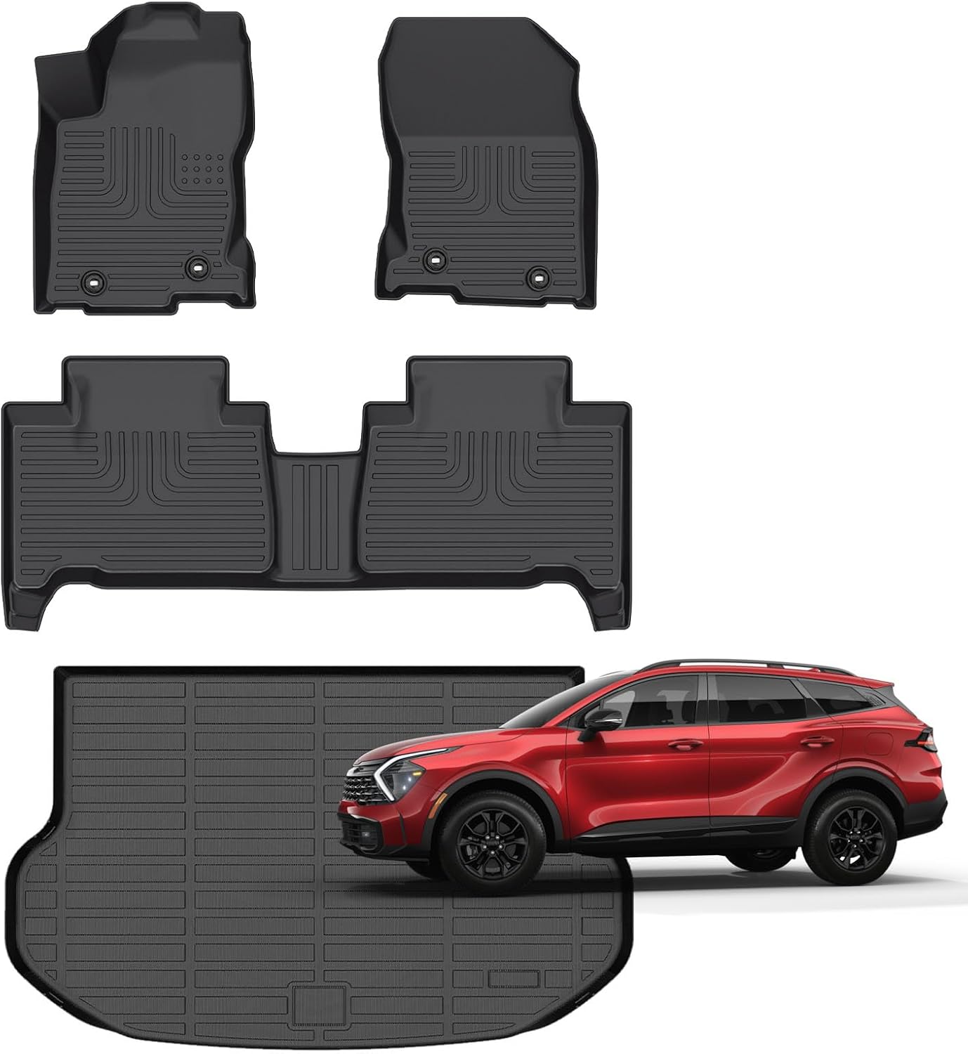 for Lexus NX Floor Mats 2021 2020 2019 2018 2017 2016 2015,Car Mats for Lexus NX NX300/NX300h/NX200t All Weather Floor Mats Cargo Liner Accessories 2015-2021