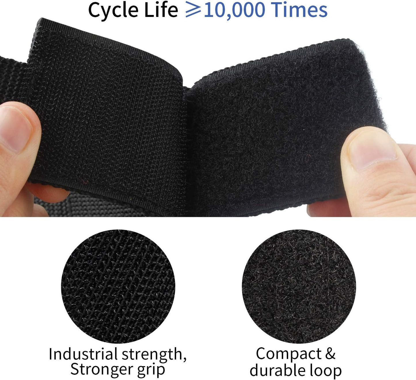 LuBanSir 9 Pack Extension Cord Holder, 17-Inch Extension Cord Storage Strap for Garage Organization and Storage