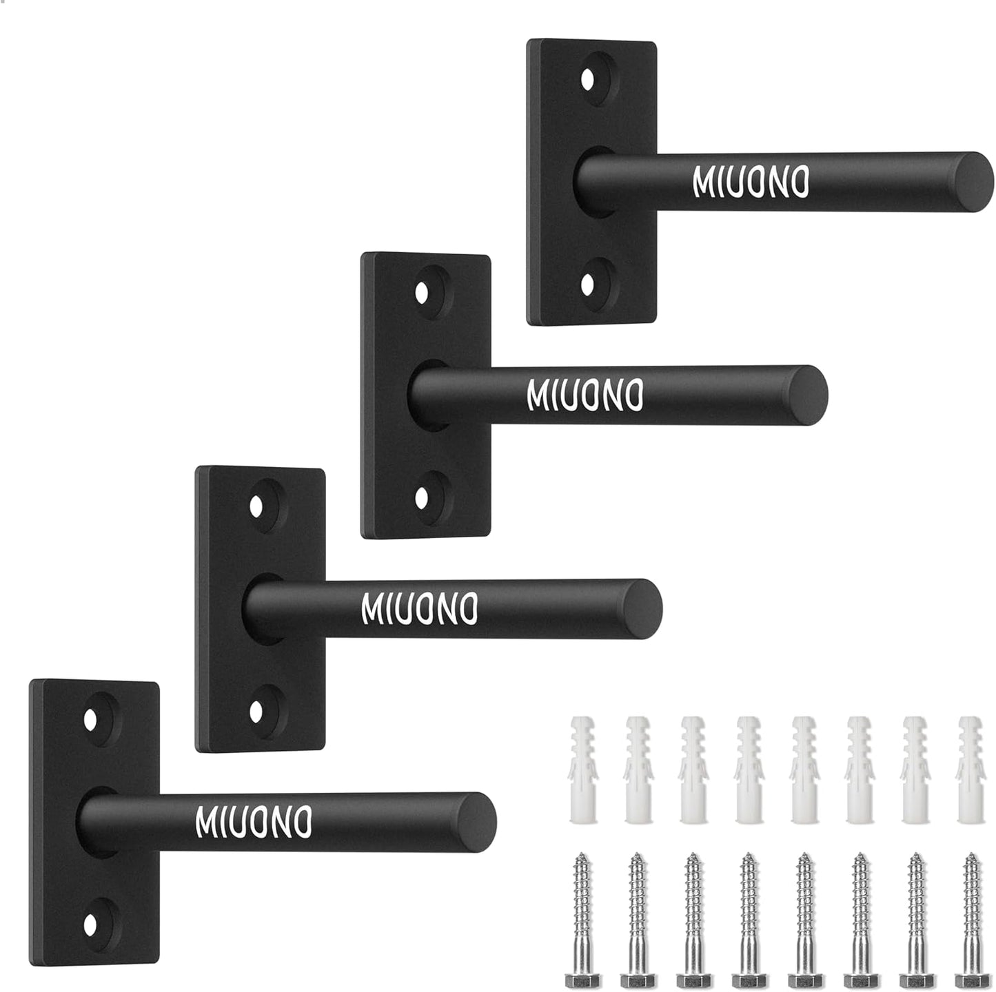 Weight Plate Holder, Wall Mounted Weight Rack Storage for Weight Plates, Home Gym Organizer
