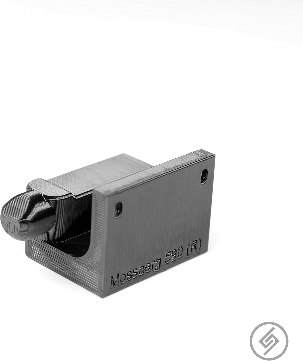 Spartan Mount Compatible with Mossberg 88, 500, 590 Shotgun Display Storage Organization System | Unique Low Profile Design | Gun Safe Wall Room Mounting Solution (410-Gauge, Barrel Points Right)