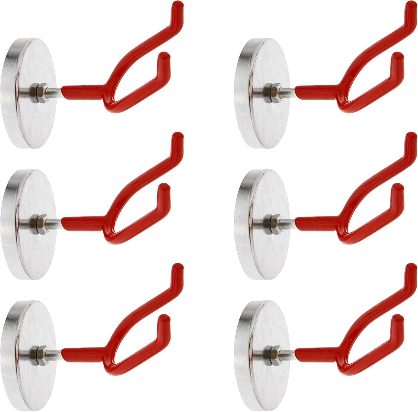 TCP Global Brand Magnetic Paint Spray Gun Holder Stand for Gravity Feed Cup HVLP, Spray Booth, Body Shop Wall (Pack of 6)