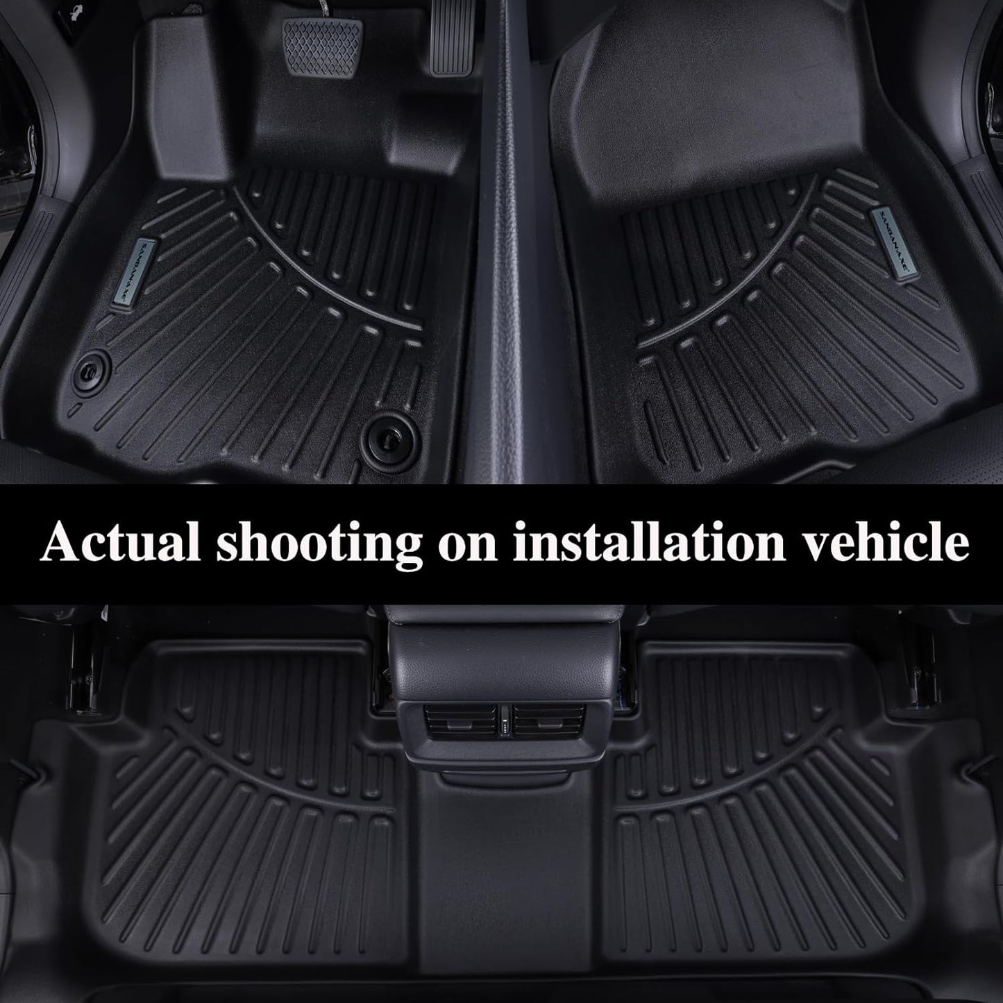 Floor Mats & Trunk Mat for 2025 Nissan Murano with Cargo Liners Accessories Backrest Mat TPE All Weather Protection Car Floor Liners