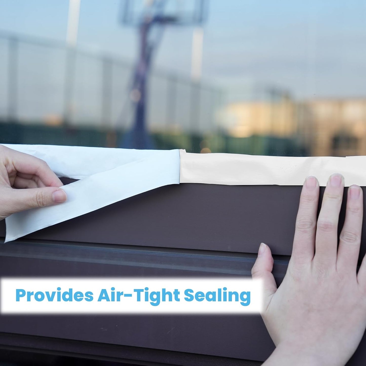 Butyl Tape White 1/2" x 30' x 1/8" RV Tape Sealant Waterproof, White Butyl Caulking Tape, Stretchable Butyl Sealant Tape Headlight Sealant Putty Tape EPDM Auto RV Window Sealant, 3Rolls