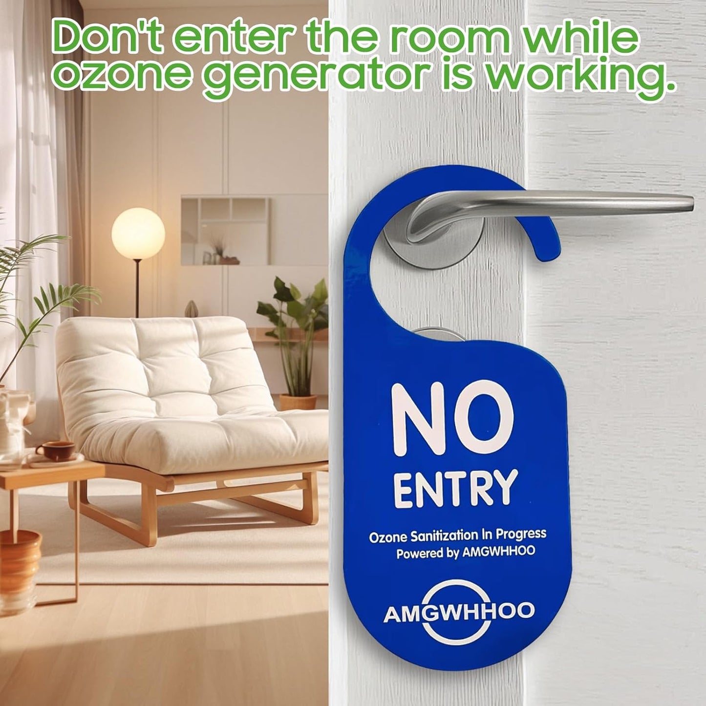 Ozone Generator Machine 80,000mg/h, High Capacity Ozone Odor Eliminator Removal Air Purifier for Home Car Pet & Basement Odor, Suitable for Spaces up to 7,000 Square Feet, Blue