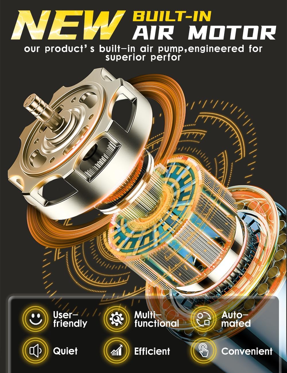 Automotive EVAP Smoke Machine Test - 12V DC Vacuum Smoke Leak Detector with Built-in Air Pump