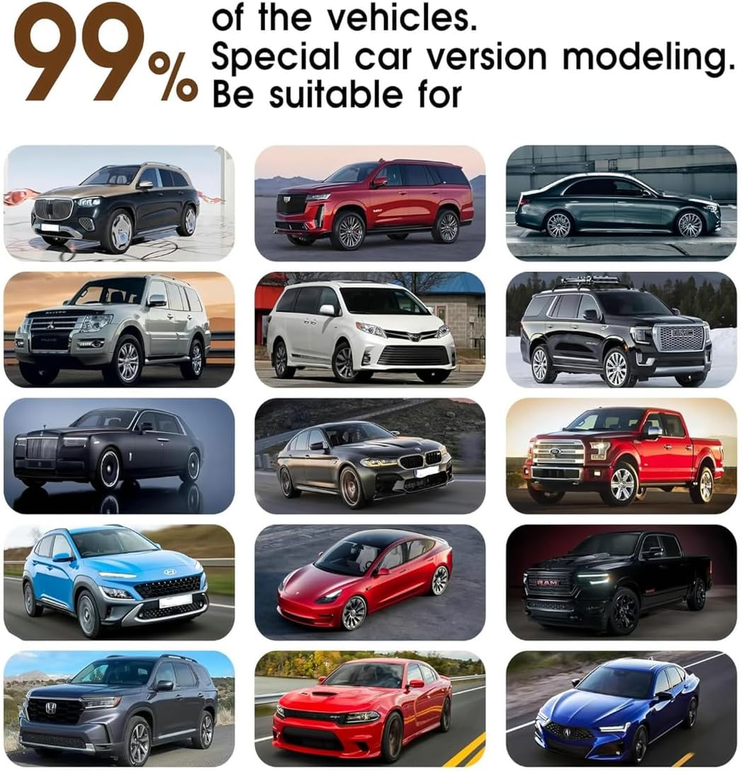 Custom Personalized Floor Mats for Cars，Luxury Full Coverage All Car Floor Mats，Anti-Slip Leather Car Mat Set ，Custom Floor Mats for 99% of Cars, Trucks & SUVs. (Red and Black)