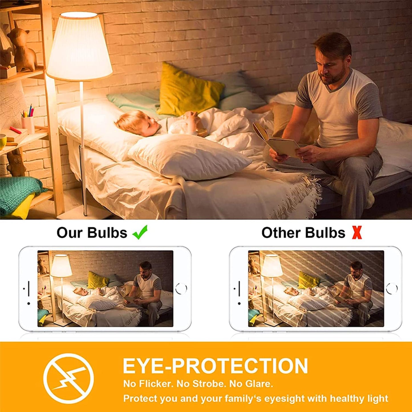 Vintage LED Spiral Filament Bulb T14, E26 Base, 4W Equivalent, 40W Warm White, 2200K, Dimmable, AC120V, 400LM, Amber Glass, Pack of 4