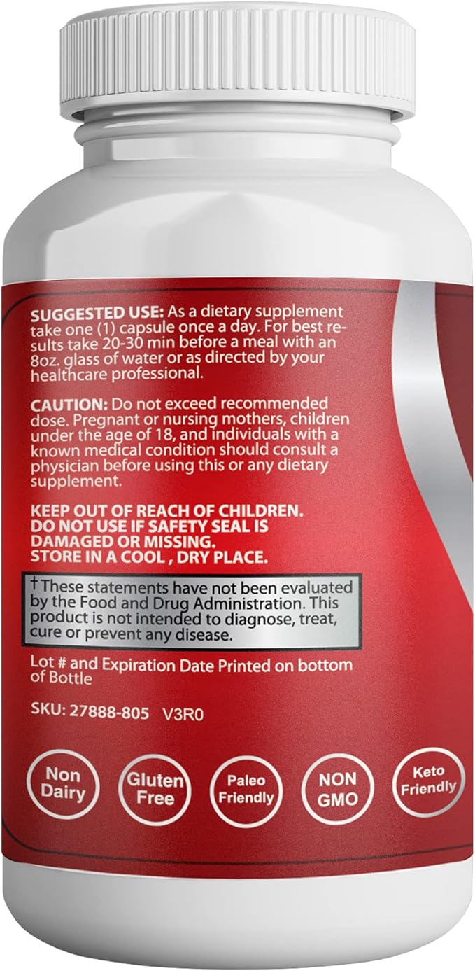 CoQ10 200mg Capsules for Heart Health - High-Absorption Nutritional Supplements - Cruelty-Free, Unflavored, & Gluten-Free - 30 Capsules per Bottle