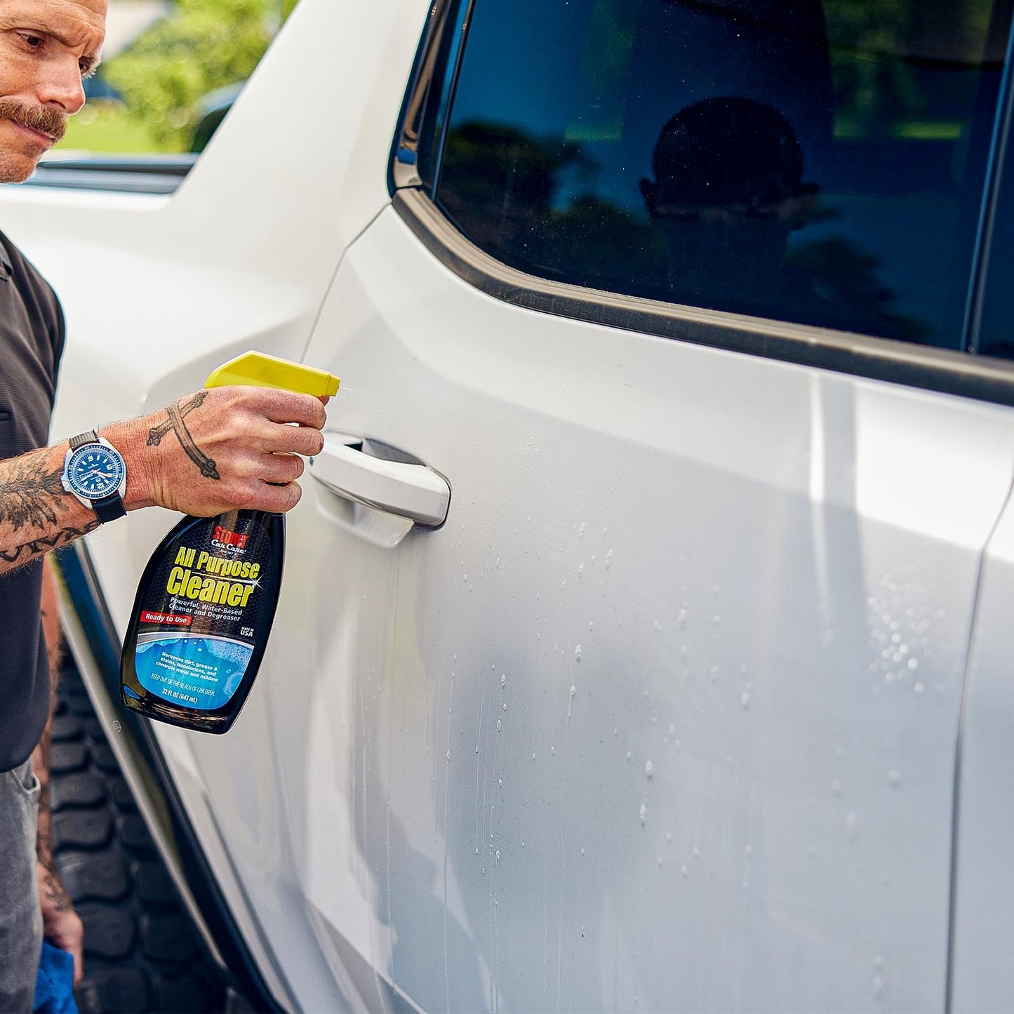 Stoner Car Care 92694-3PK All Purpose Cleaner Powerful Water-Based Cleaner and Degreaser, Easily Removes Dirt, Grease, Stains, and More, Multi-Purpose, Multi-Surface, Ready to Use, 22 Fl Oz, Pack of 3