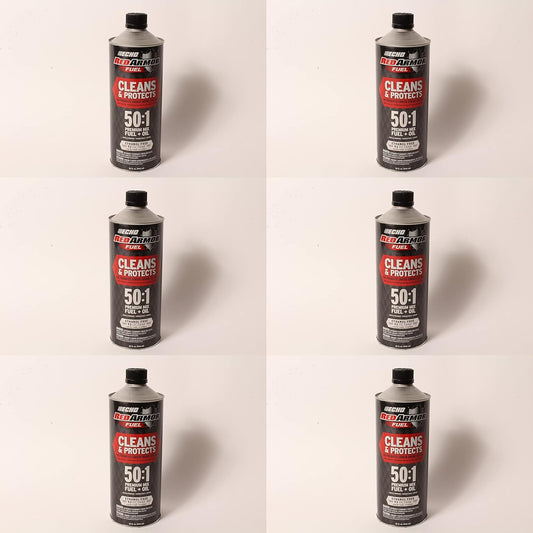 7450001 Echo Red Armor 32 oz. 50:1 Pre-Mixed Ethanol Free Fuel 6 Pack