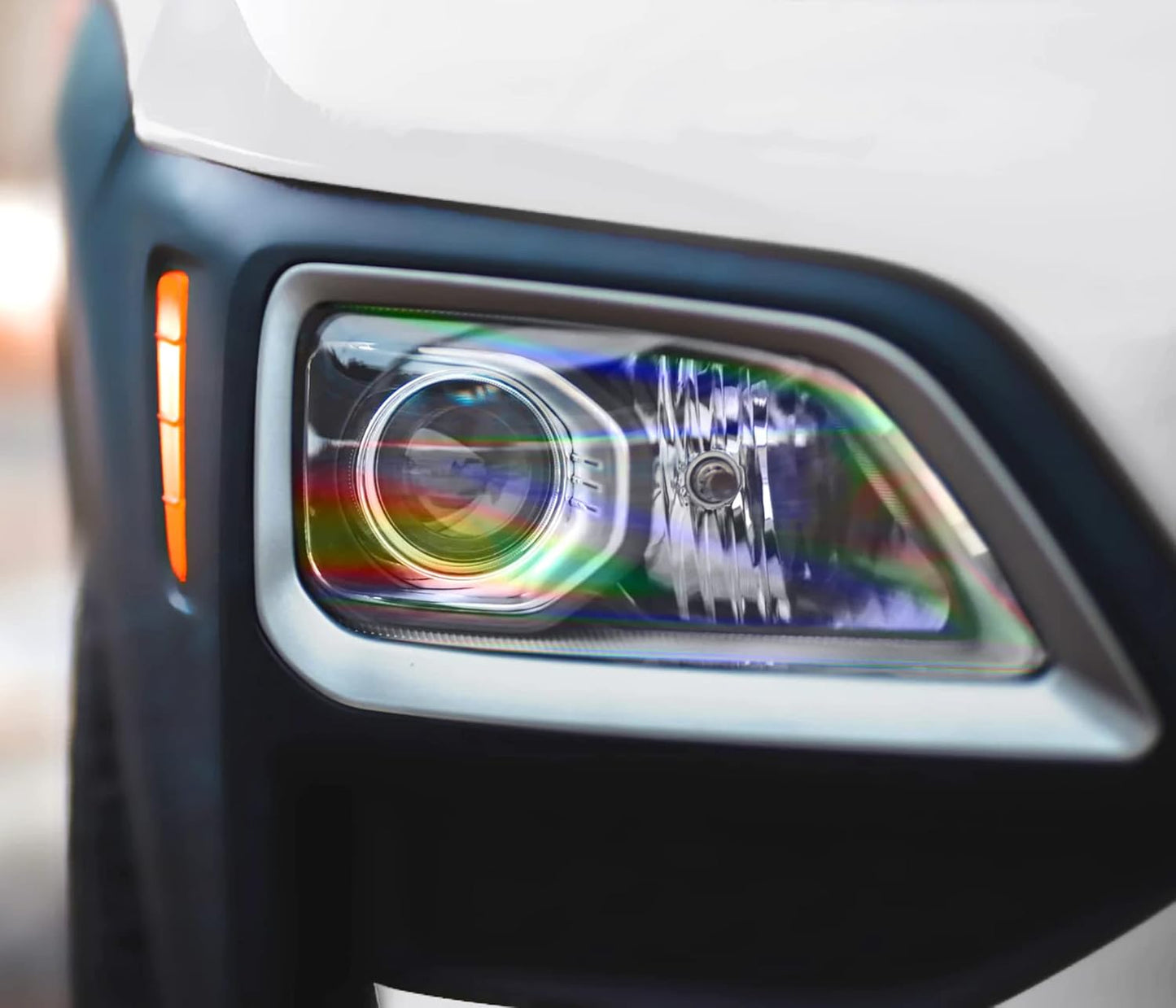 VViViD Extra-Wide Headlight Taillight Vinyl Tint Wrap (15.9" x 60" (Laser Clear Holographic))