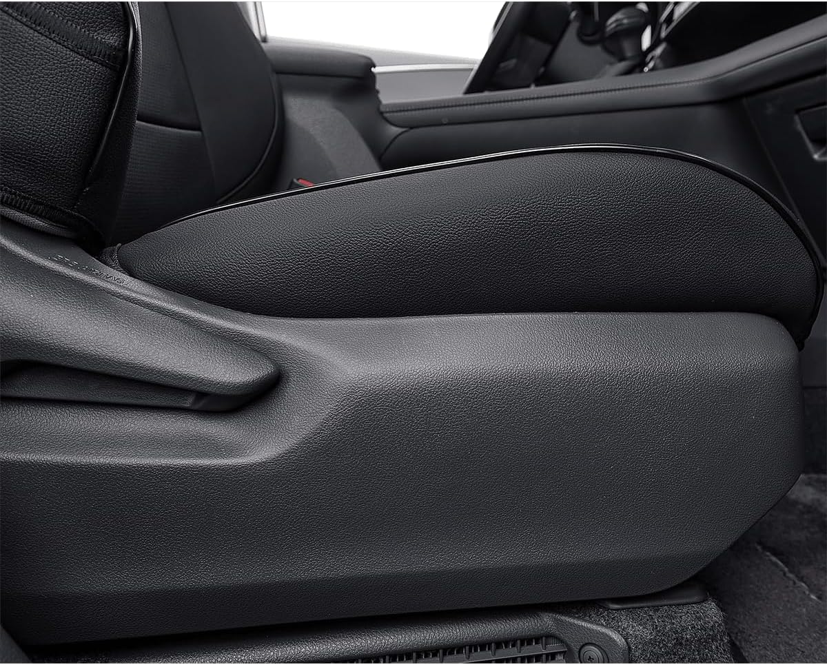 EKR Sienna Seat Covers for 2021 2022 2023 2024 2025 Toyota Sienna LE, XLE,8 Seats,2nd Row 4/2/4 Split,Waterproof Seat Covers Full Set for Trucks,Car Seat Protectors - Three Row,Leather(Black)