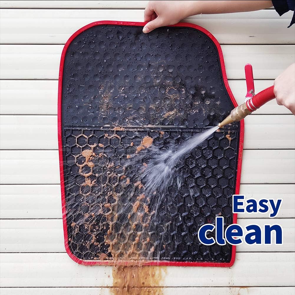 Car Floor Mats Custom Fit for Kia Sportage 2023 2024 2025（Non Hybrid） Odorless Washable Heavy Duty Rubber (All Weather) Floor Liners Set Blue