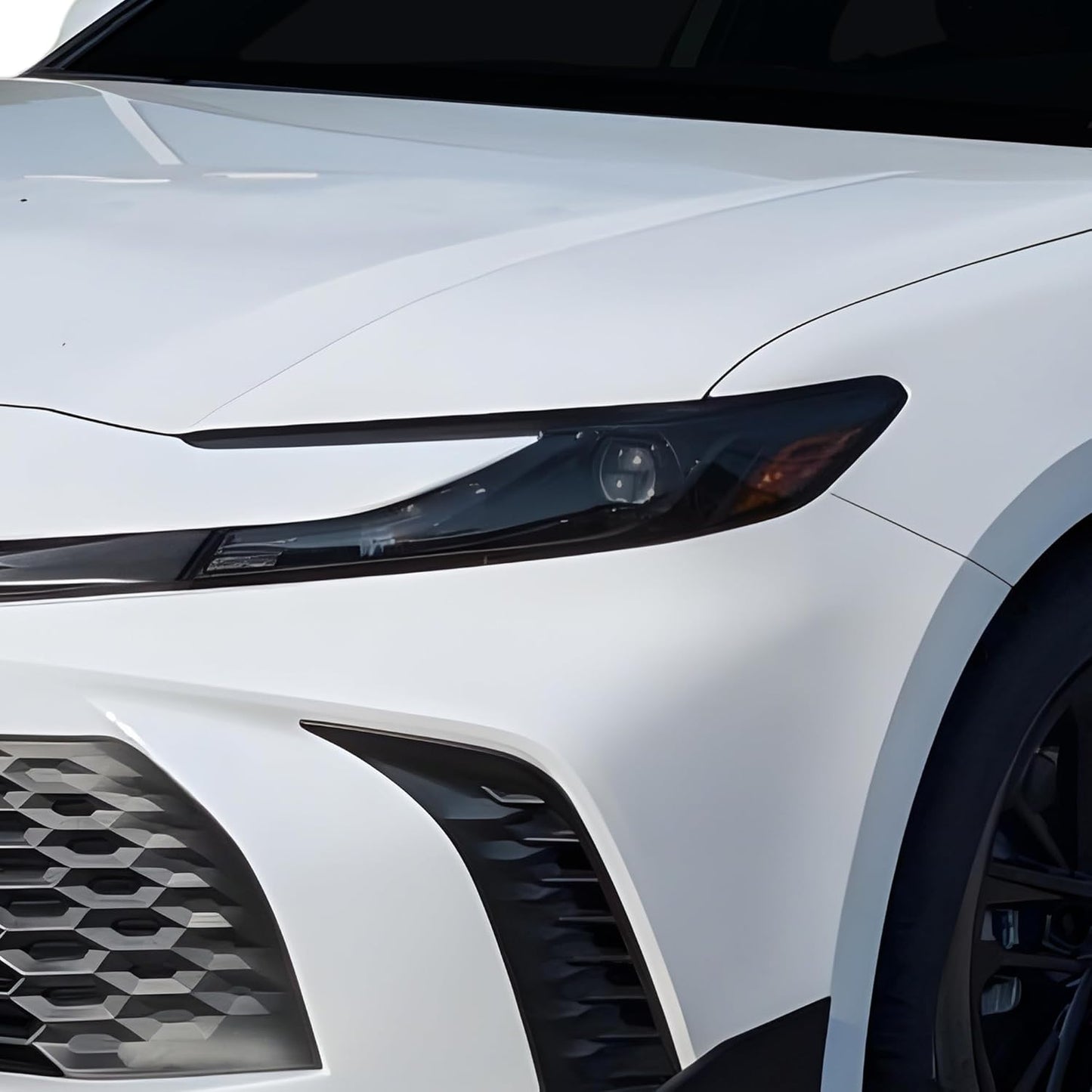 BOGAR TECH DESIGNS Full Headlight Head Light Tint Kit Compatible with Toyota Camry 2025-2026, Light Smoke