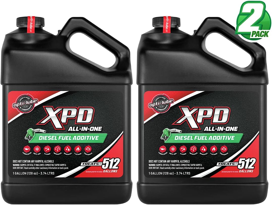 Opti-Lube XPD All-Season Diesel Fuel Additive - Gallon (2 Gallons (Treats 1024 Gallons))
