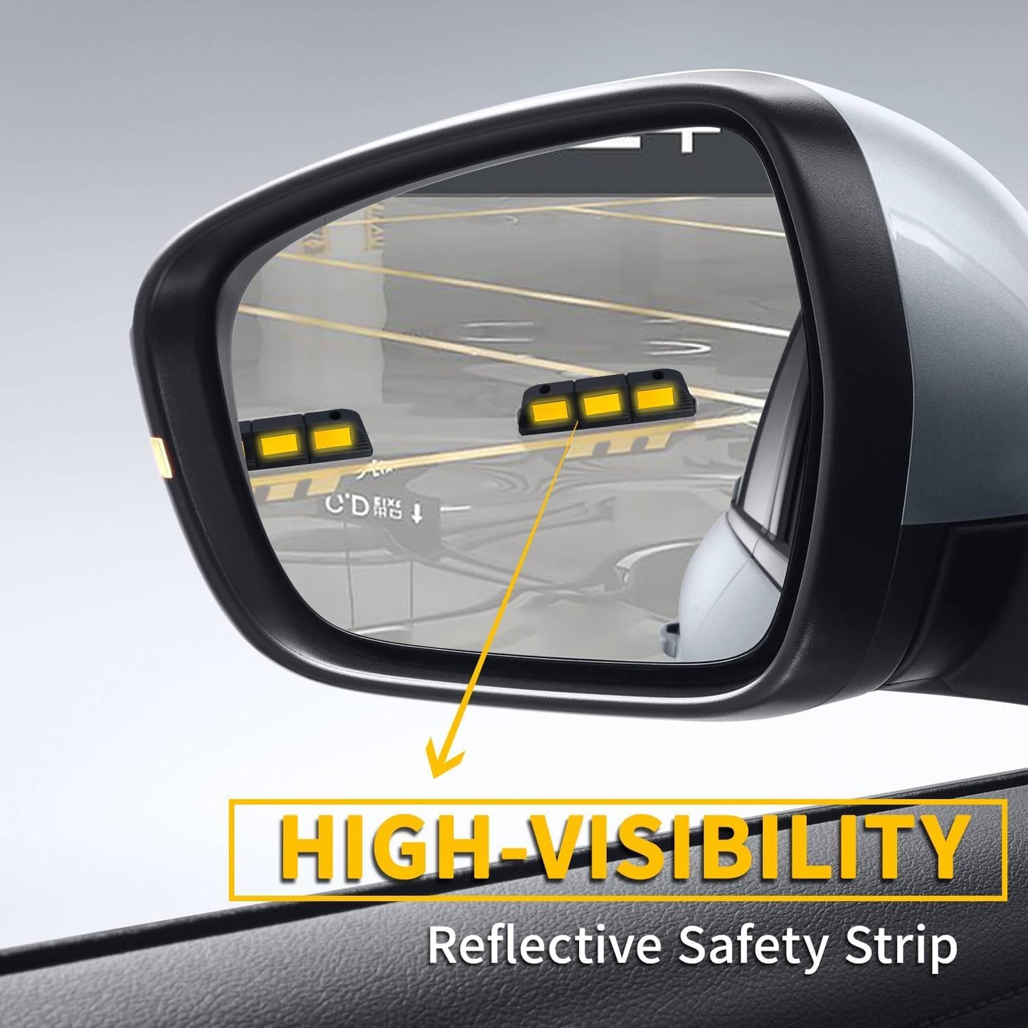 Parking Stopper for Garage Parking Aid 1 Pack Block, Car Truck Curb Floor Parking Lot Wheel Tire Stops Bumpers with Bolt Installation, Rubber Vehicles Aid Gadgets