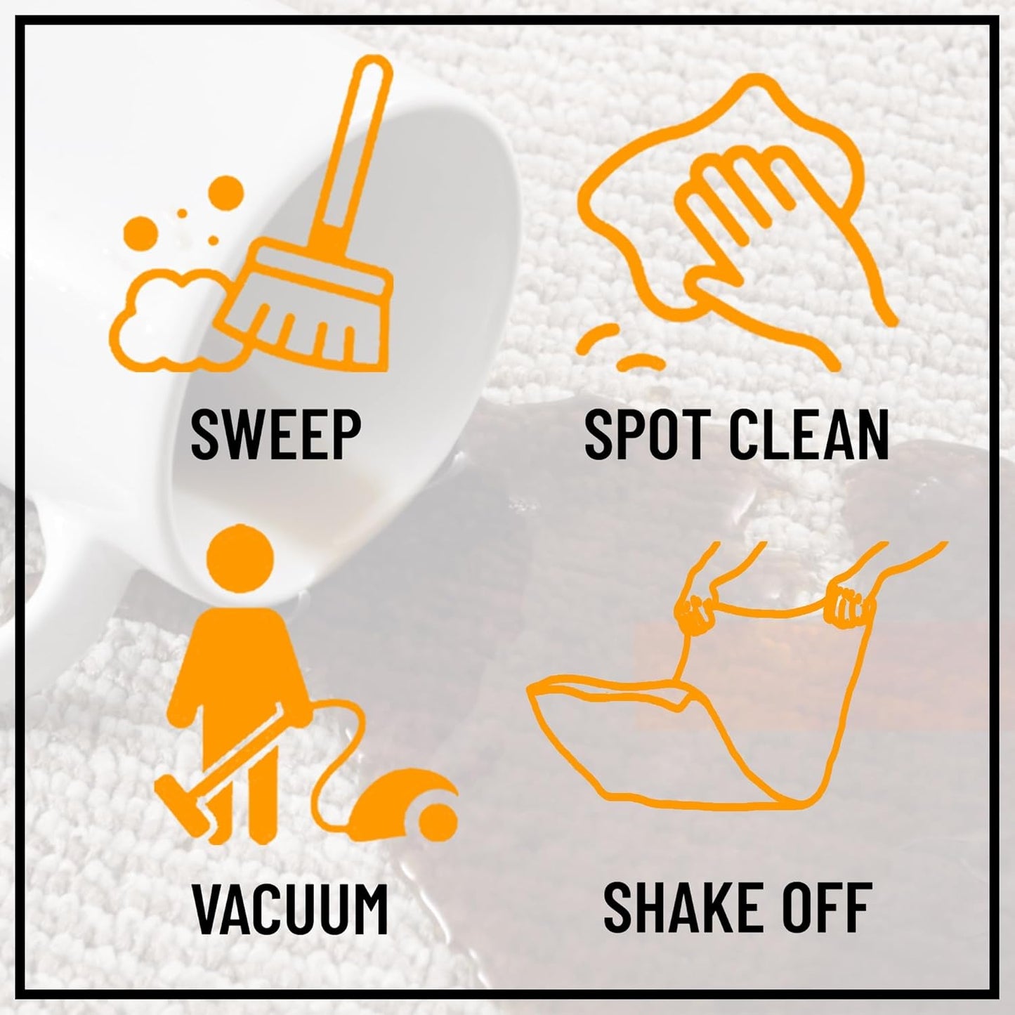 Ottomanson 3'3" x 5' Rugs for Living Room Trellis Area Rug for Bedroom - Non Slip Durable Large Floor Carpet for High Traffic Areas - Indoor Rug for Dining Room Kitchen Kids Playroom, Red