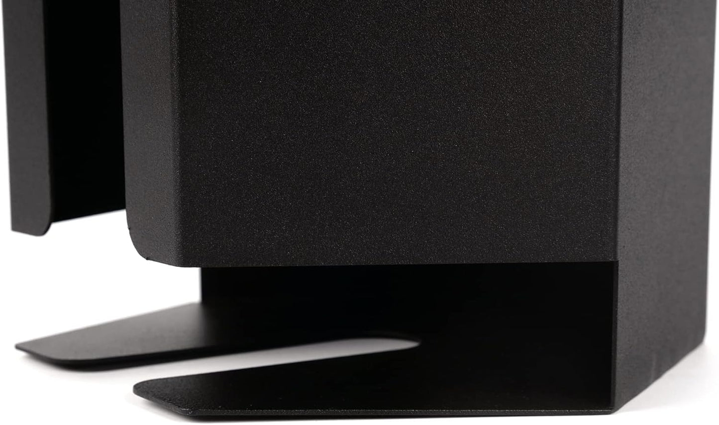 Maxshine Universal 5” Foam Pads Holder - Wall-Mounted Organizer for 12+ Polish Pads, Space-Saving Storage for Garage & Mobile Detailing, Durable & Anti-Corrosive, Professional Car Care Solution