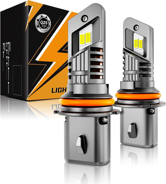 Auxbeam 9007 HB5 Fog Lights, 20000 Lumen 500% Brighter Wireless 9007 Light for Off-Road Use or Fog Light, Plug and Play