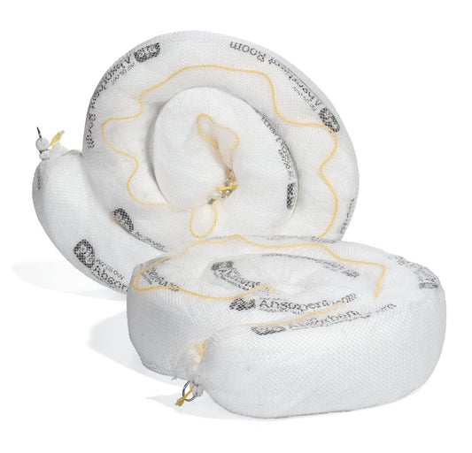 PIG Oil Boom - Oil-Only Absorbent Boom - 2 Pack - 8" x 10' Boom - Absorbs up to 12 gallons per Boom - BOM400