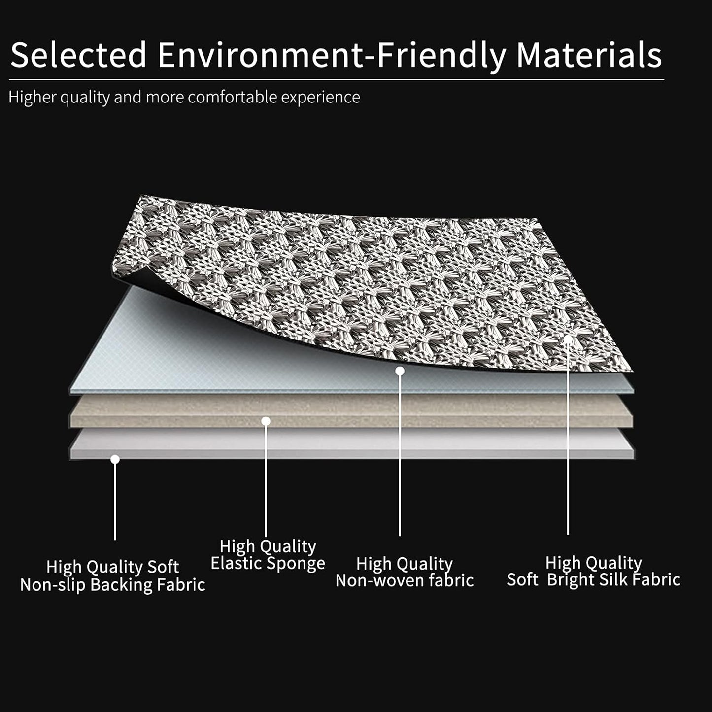 Auto Newer Breathable Universal Four Seasons Car Seat Covers， Luxury Car Seat Cushion，Protectors for Front Seat Bottoms,Compatible with 95% Vehicles， Fit for Cars Truck SUV or Vans(2PCS,Grey)