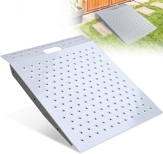 Shed Ramp 1PC, Loading Ramp for Riding Mower, 29" L x24 W, 750 lbs Capacity, Shed Storage Ramps for Sheds, Garages, Barns, ATV, Lawnmower, Golf Cart, Sturdy Anti-Slip Ramps