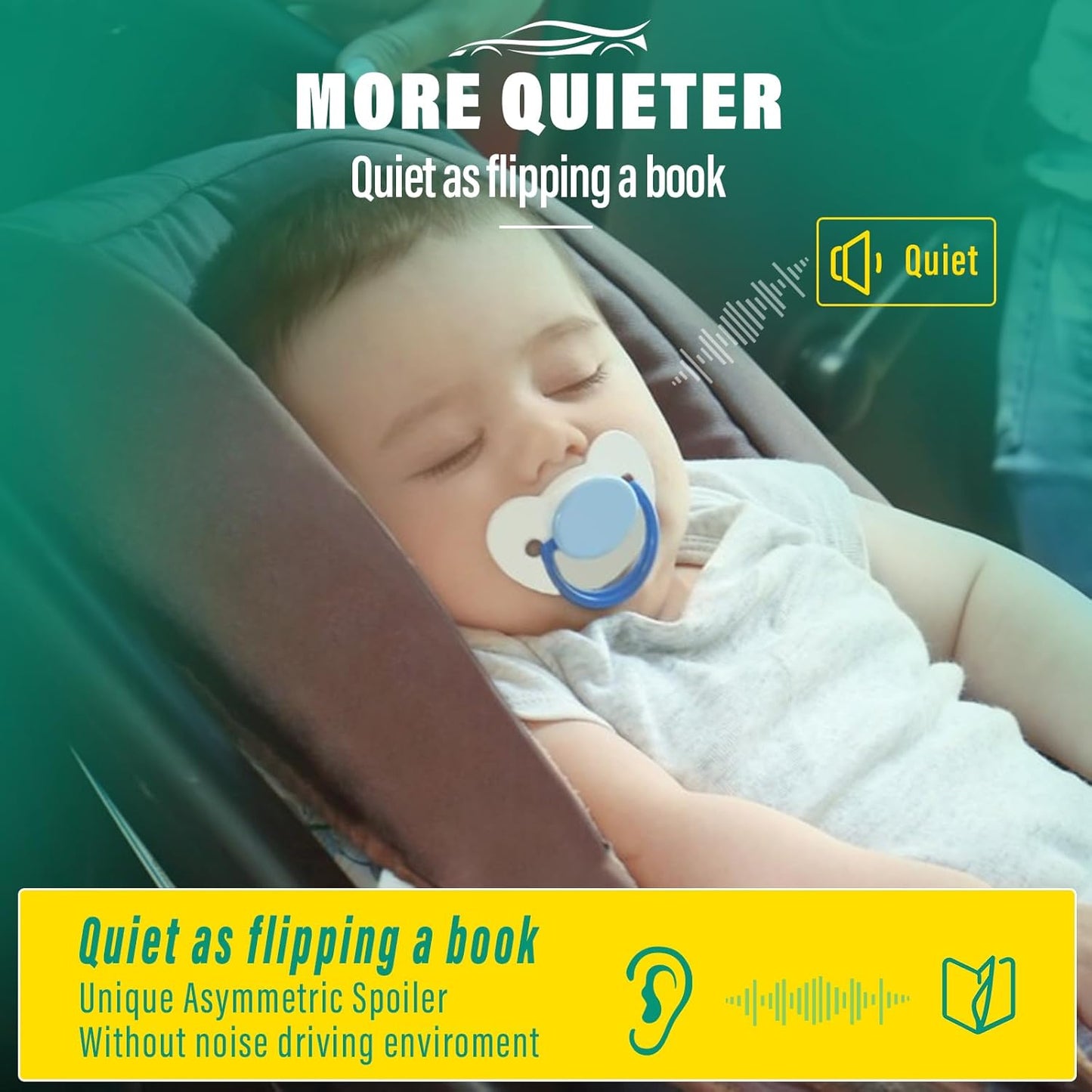 26" 24" 16" Windshield Wiper Blades Replacement for Honda Passport 2019 2020 2021 2022 2023 Premium All Weather Front Rear Wipers Set - OEM Quality (Pack of 3)