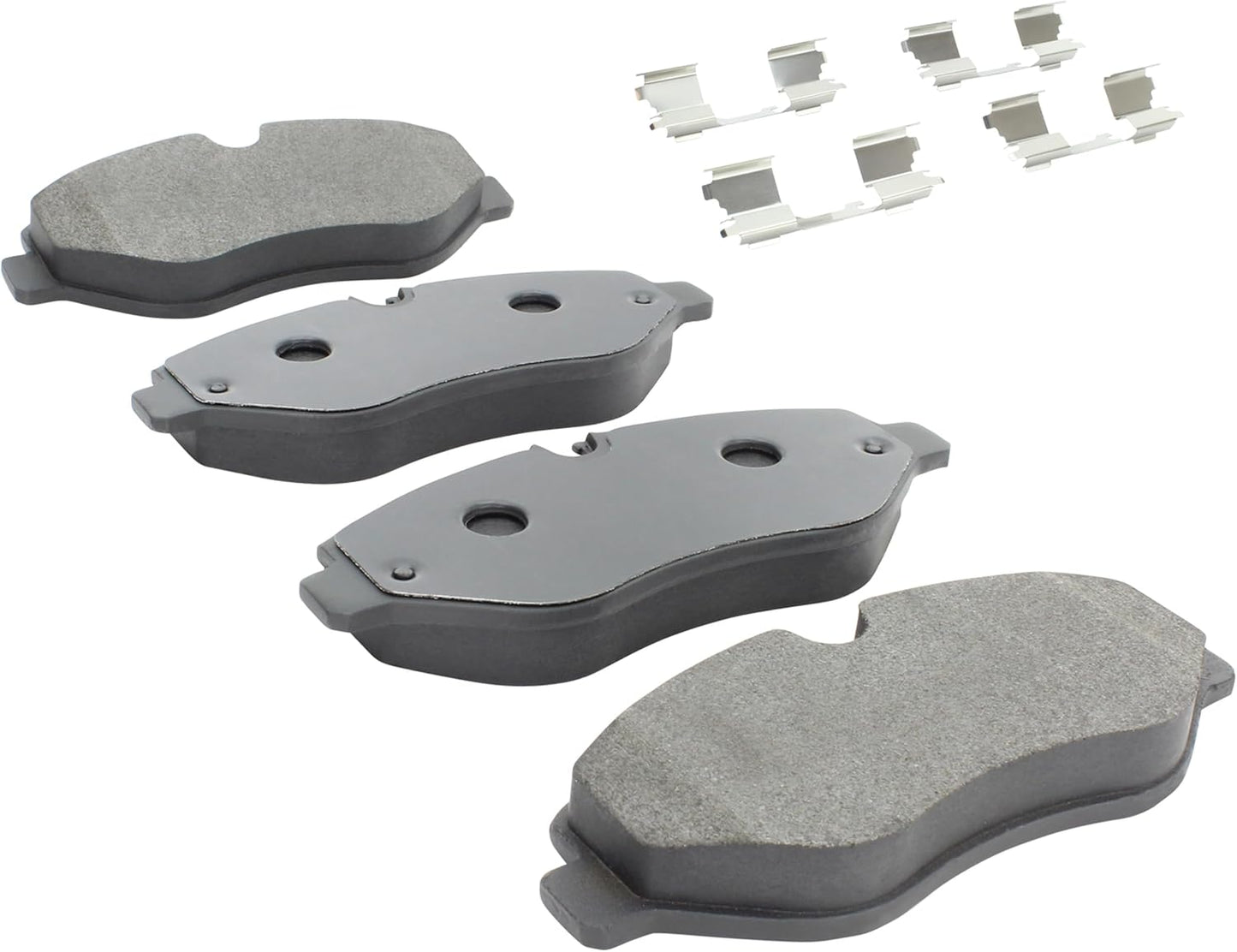 Premium Semi-Metallic Front Brake Pads (1001-1316M) Compatible with 2007-2022 Dodge/Freightliner/Mercedes-Benz/Volkswagen (Crafter Van/Metris/Sprinter/Sprinter 2500/Viano/Vito)