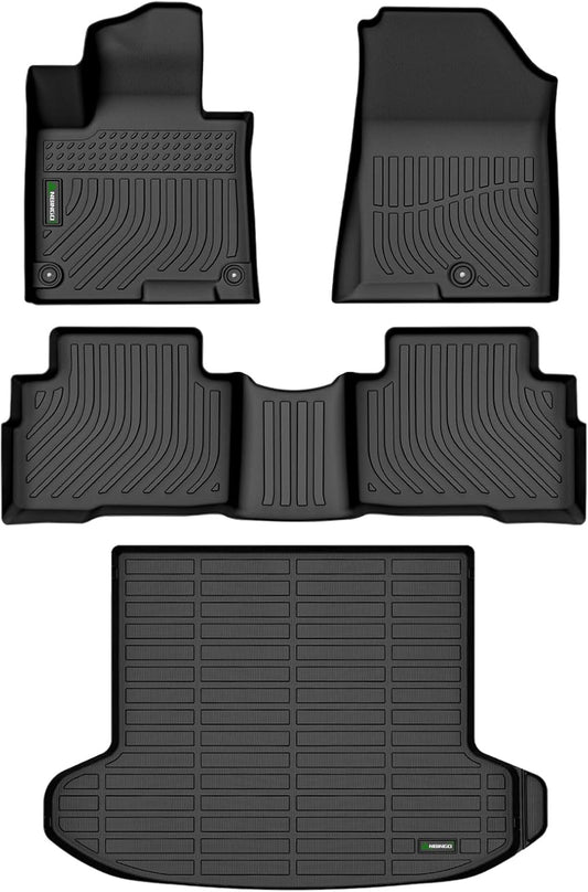 ANBINGO®Floor Mats Fit for Kia Sportage Hybrid 2023-2025 All Weather Mats for Kia Sportage Hybrid TPE Car Matt Rugs for Sportage Hybrid Rubber Trunk Carpet for Sportage Hybrid Automotive Accessories