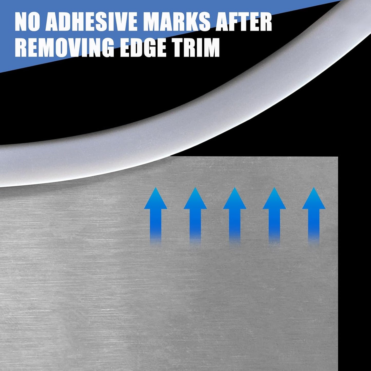 Rubber Edge Trim, Flexible Edge Trim for Sharp Edge, 3/32" U Channel Edge Protector, Self Adhesive Edge Guards for Car Doors, Truck Doors and Sheet Metal Parts, 20Ft, Grey Color