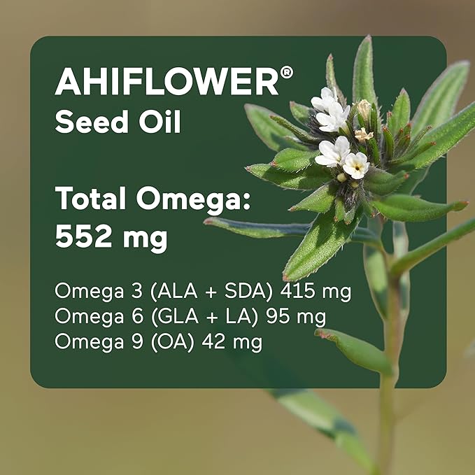 SMARTERNUTRITION Ubiquinol 100mg + Natural Plant-Based Complete Omega 3 6 9 - Clinically Studied Ahiflower® Oil - Ultra Absorption CoQ10 for Heart Support - Non-GMO - 360 Softgels[180-Day Supply]