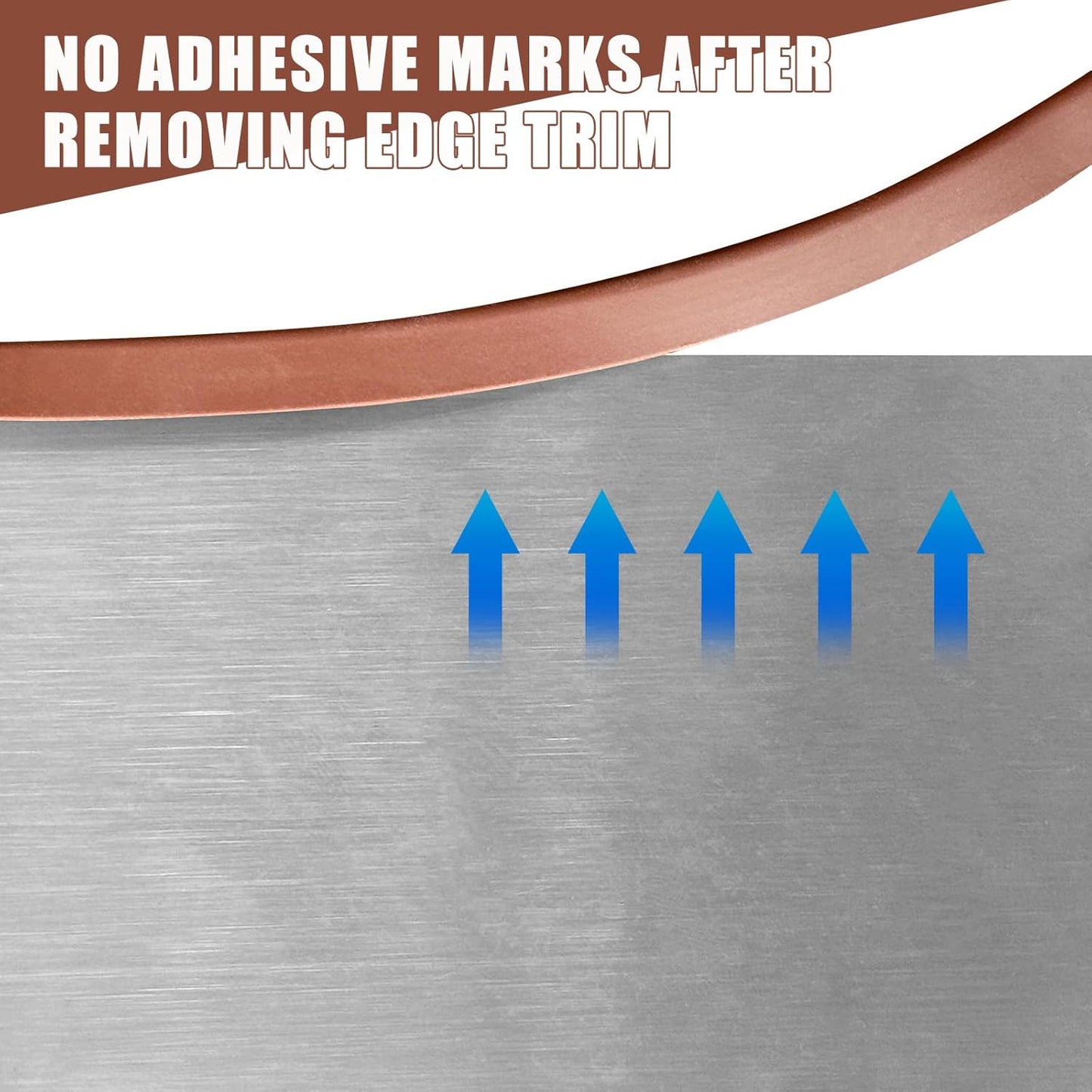 Rubber Edge Trim, Flexible Edge Trim for Sharp Edge, 1/16" U Channel Edge Protector, Self Adhesive Edge Guards for Car Doors and Sheet Metal Parts, 20Ft, Brown Color