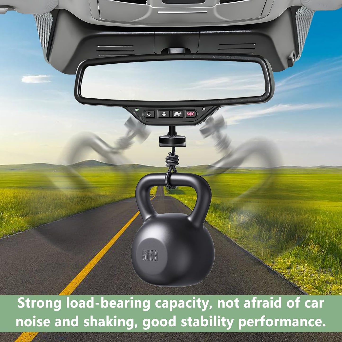 Radar Mount Mirror Mount Bracket，Aluminum Radar Detector Mount (for Cobra Radar Detector Mount)