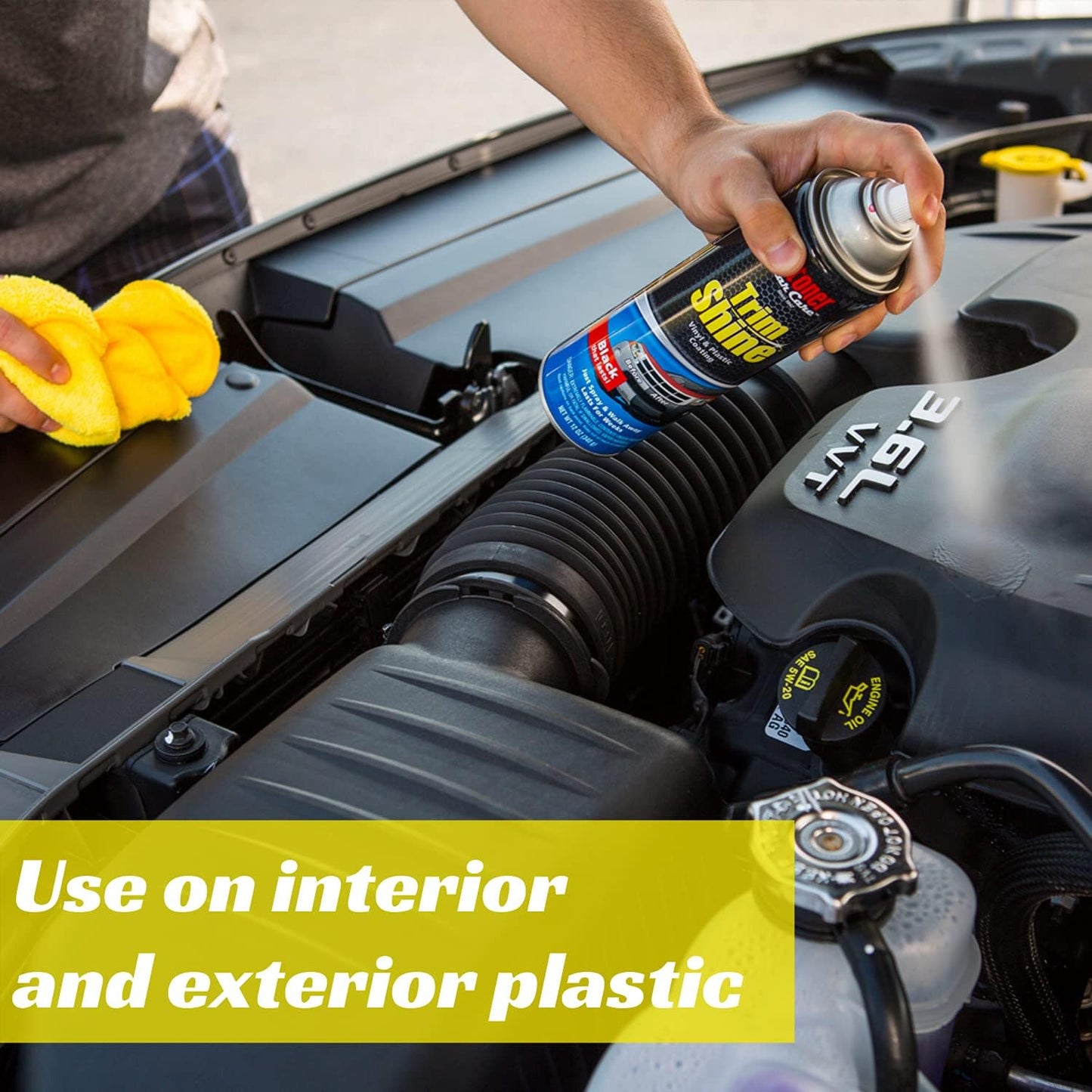 Stoner Car Care 91069 Trim Shine Plastic Vinyl Rubber Dressing, 5-Gallon