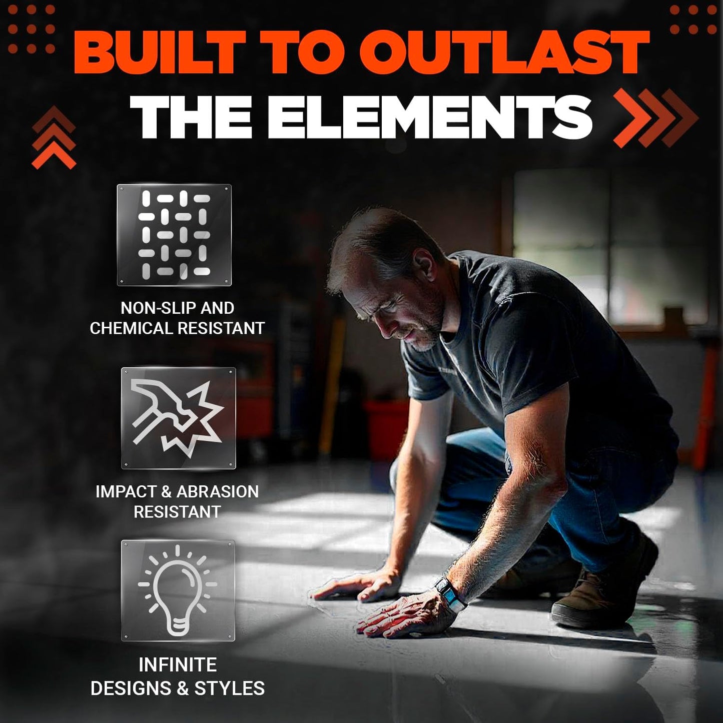 MPC-280 Polyaspartic Floor Coating Kit – 3 Gallon Clear High Gloss Polyurea Garage Floor Coating – Fast-Cure, 2:1 Mix Polyaspartic Top Coat for Concrete, Industrial & Commercial Surfaces