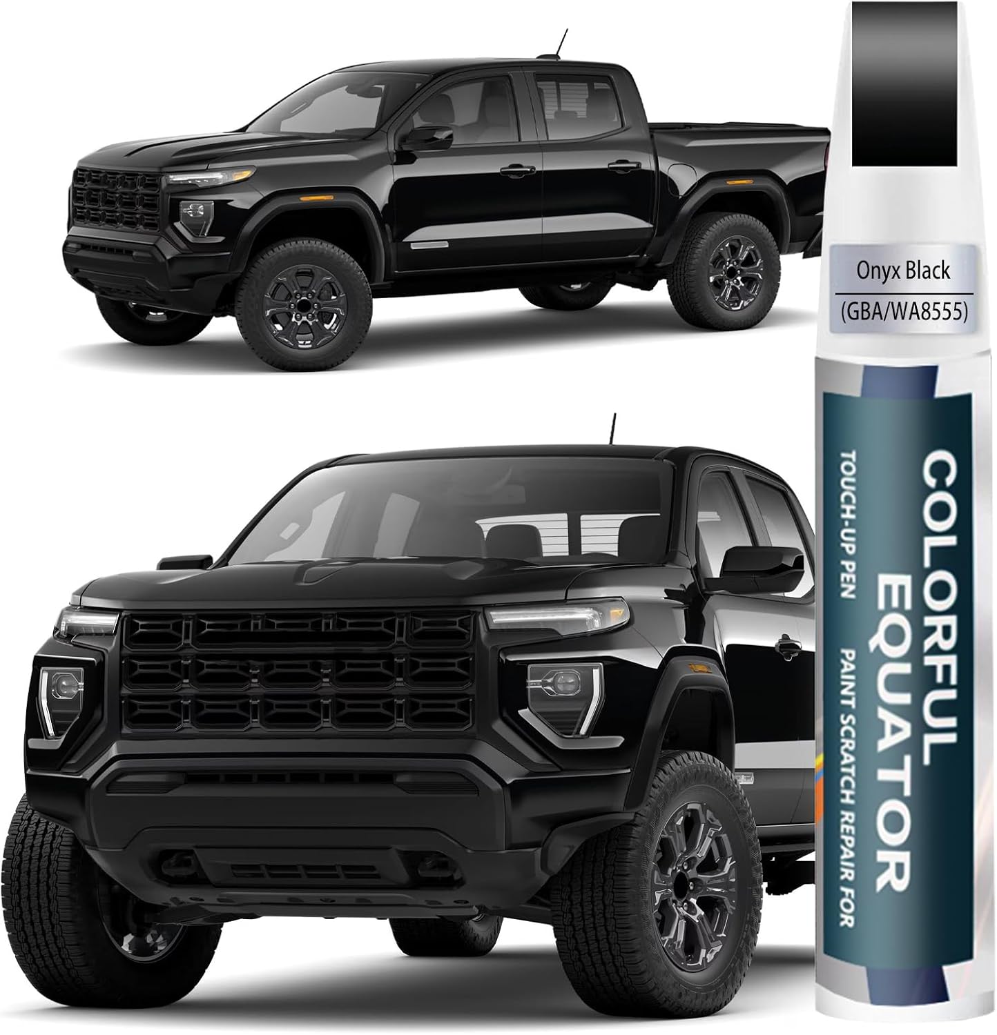 Onyx Black/Void Black(GBA/WA8555) Touch Up Paint for GMC, Car Paint Pen Scratch Repair Two-In-One Touch Up Paint, Premium Car Scratch Remover for Deep Scratches