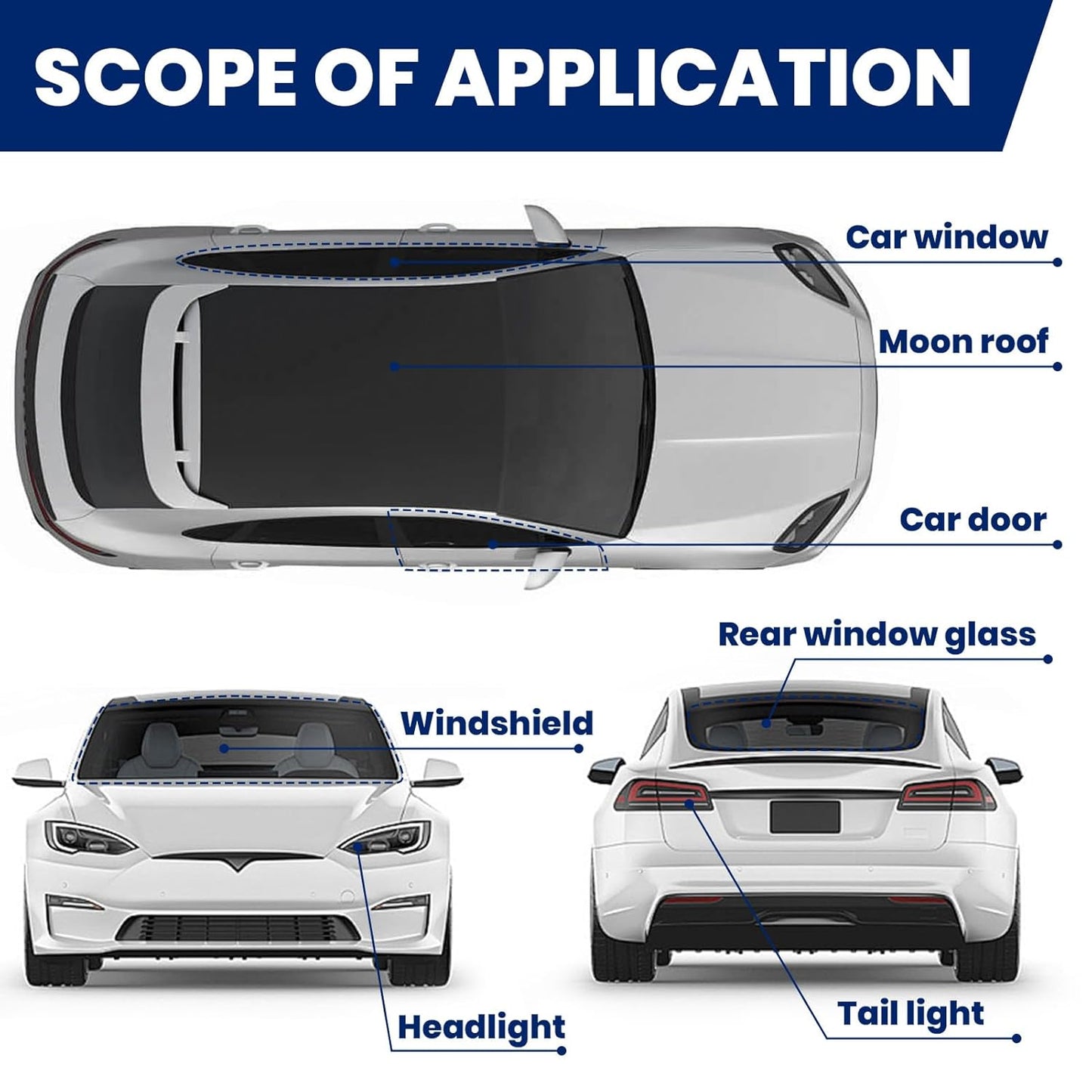 ADHES Premium Butyl Sealant Tape 1/2" x 30 'x 1/8" Gray Butyl Rubber Sealant Tape for RVs, Vehicles, Marine and Home Repair – Ideal for Headlights, Windows, Doors, and Windshields