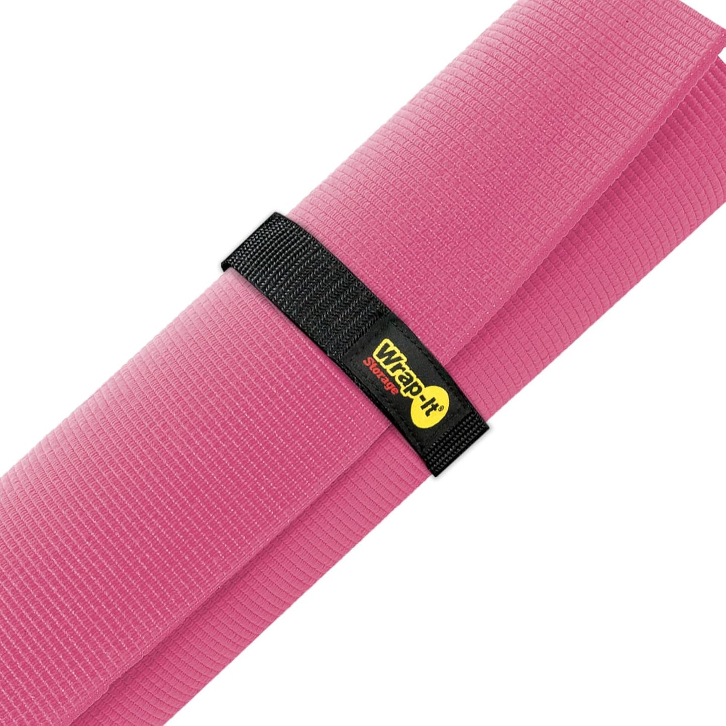 Quick-Straps by Wrap-It Storage - 18" (8-Pack) Black - Hook and Loop Hose and Cable Organizers